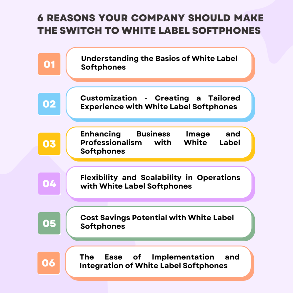 6 Reasons Your Company Should Make the Switch to White Label Softphones