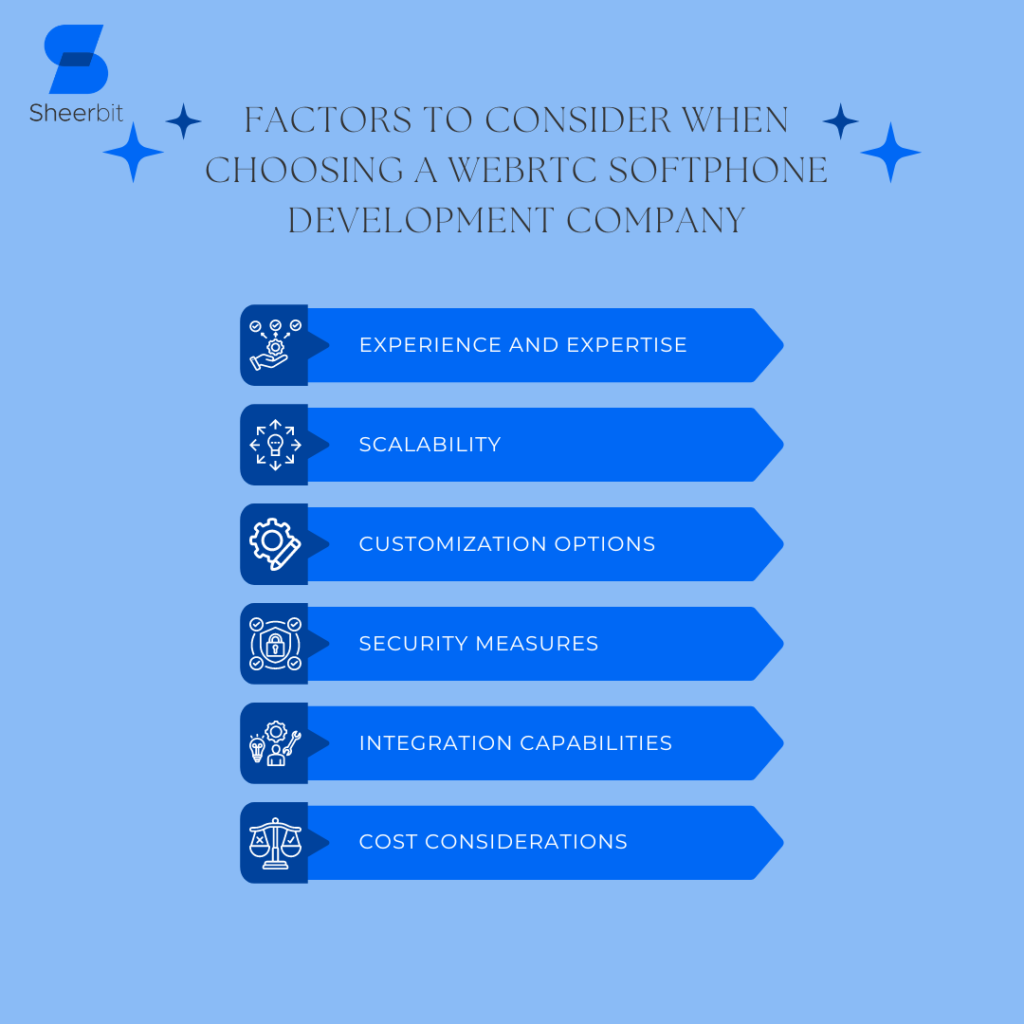 Factors to Consider When Choosing a WebRTC Softphone Development Company