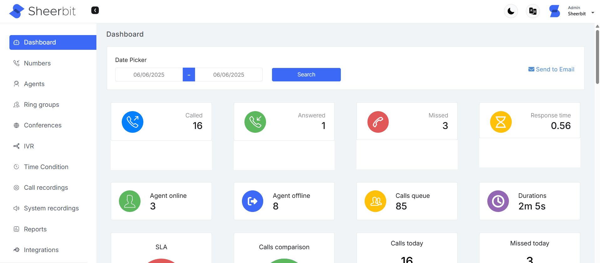 Admin Dashboard