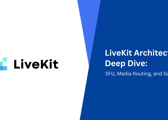 LiveKit Architecture Deep Dive: SFU, Media Routing, and Scaling